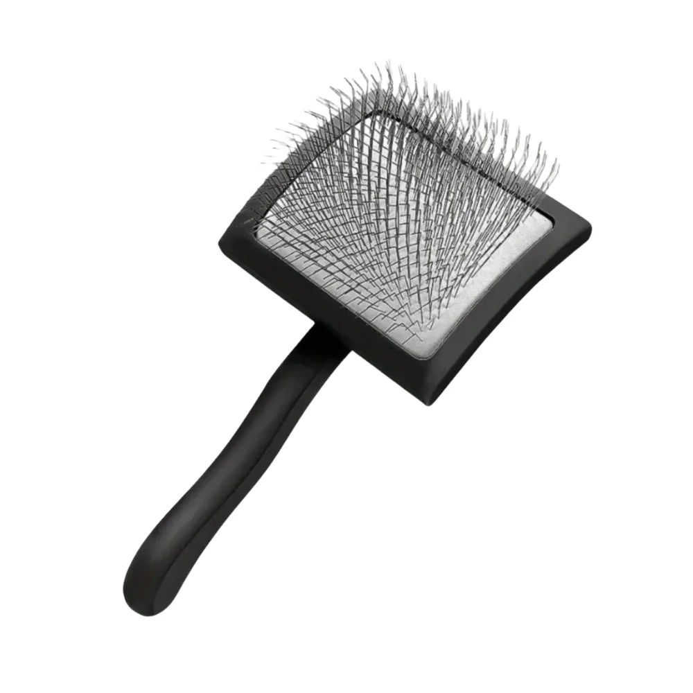 Nuevo cepillo extra largo para eliminar nudos de pelo de mascotas, cepillo grande de color sólido para eliminar nudos, cepillo de aseo para perros y gatos