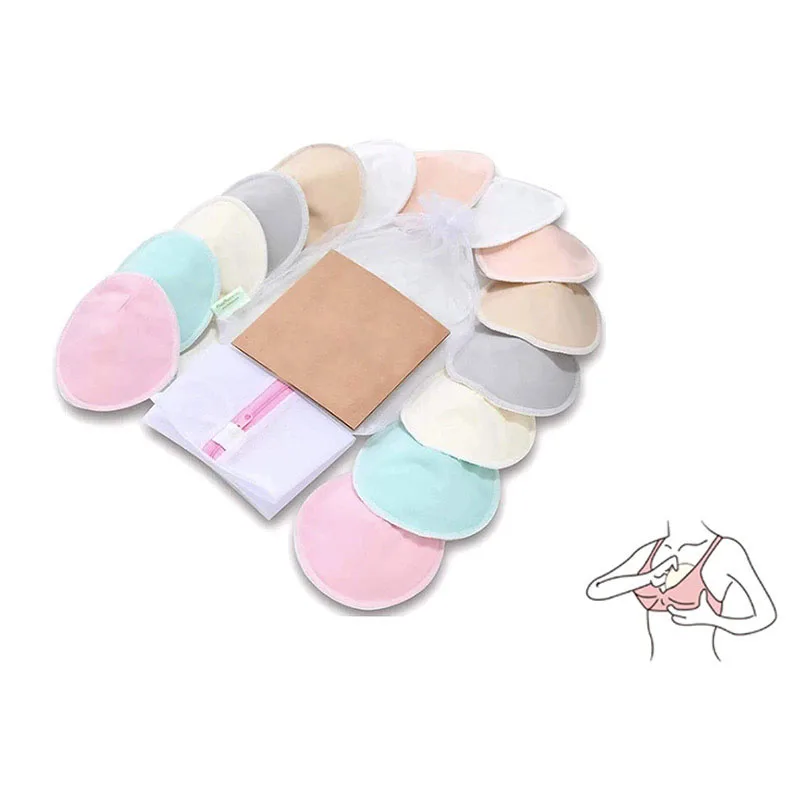 Breast Pads Anti-overflow Maternity Nursing Pad Baby Feeding Breastfeeding Washable Breathable Super Absorbency Mom Necessary