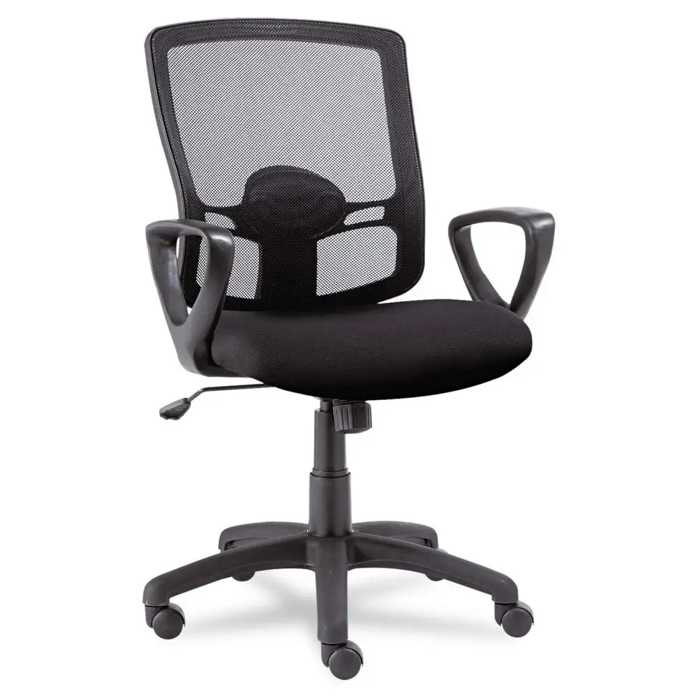 

Aleet42Me10B Etros Series 18.03 In. To 21.96 In. Seat Height Mesh Mid-Ba Chair - Black