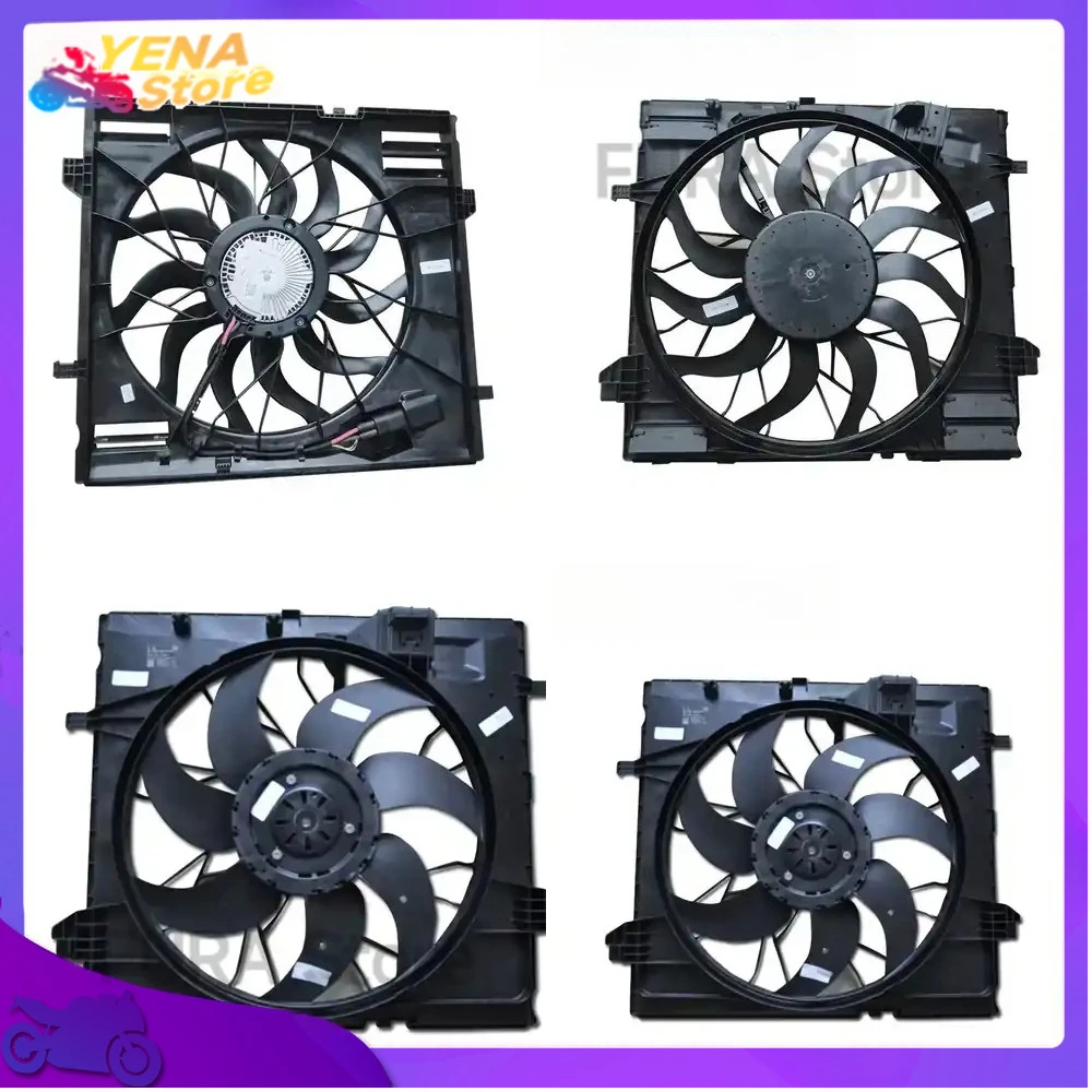 

Applicable to Mercedes GL W166 2011 2012 2013 2014 2015 2016 2017 2018 2019 Condenser Fan Assembly Radiator Cooling Fan 12V