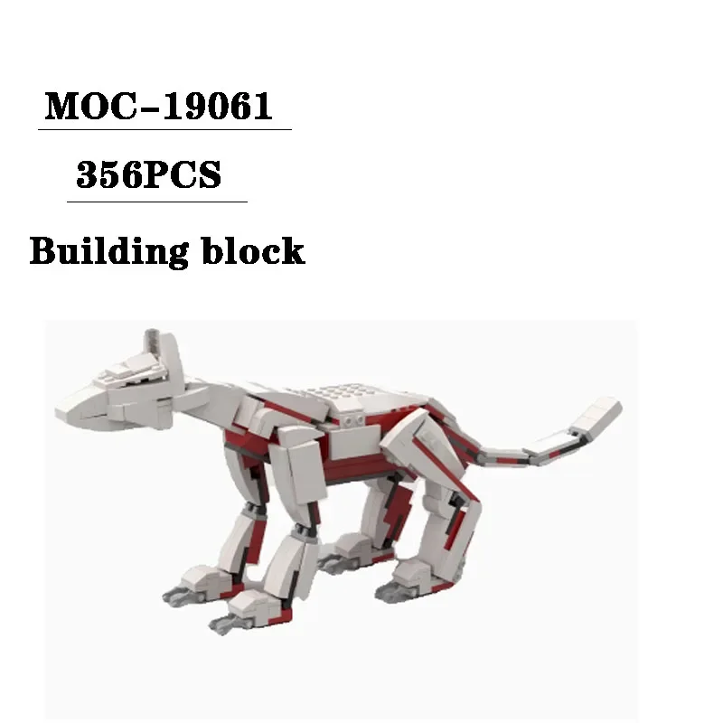 

Building Block MOC-19061 Machine Dog Toy Children Ornament Model Assembly 356PCS Adult Child Puzzle Birthday Christmas Toy Gift