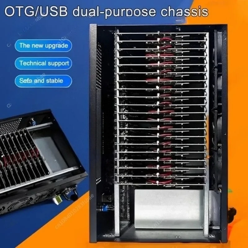 DOOS TELEFOON FARM Integreren 20-PCS Mobiele Telefoon Moederborden In ÉÉN Case TELEFOON FARM Box MOEDERBORD RIG