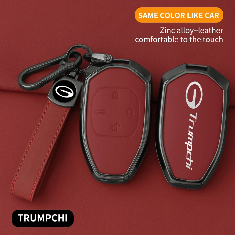 Porte-clés de voiture en alliage de Zinc adapté à GAC Trumpchi GS7 GS8 GM8 GS5 GA6 GM6 GN8 Empow J15 J16 2023 2022, accessoires
