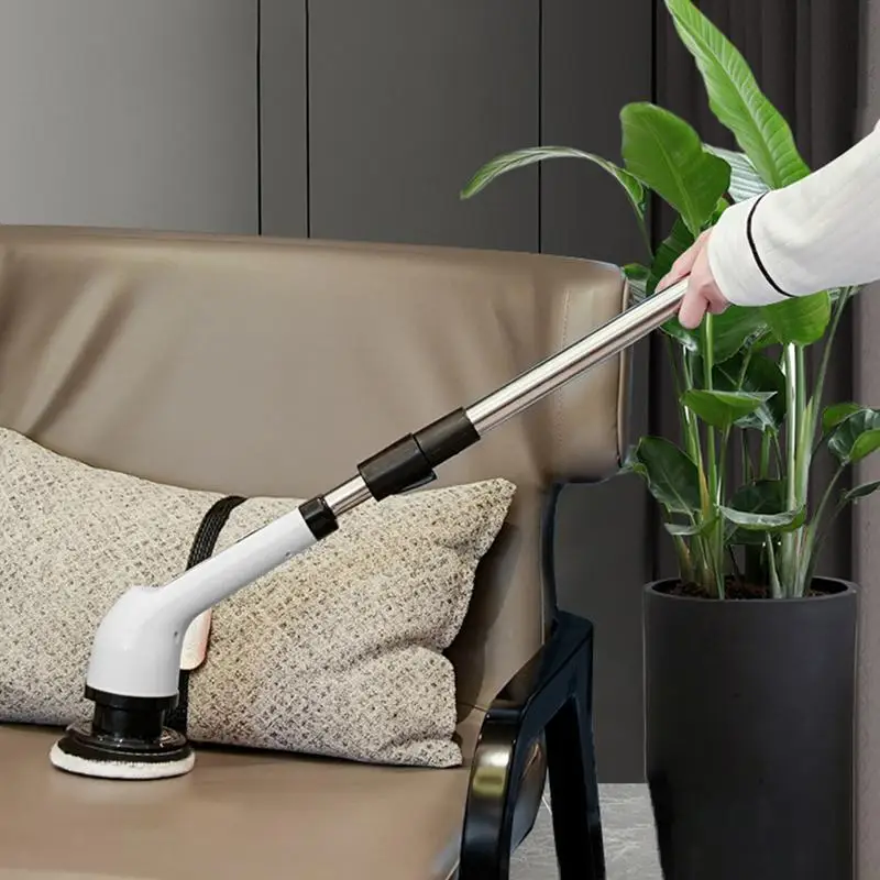 Scrubber elettrico potente Scrubber per la pulizia del bagno con 3 testine di lavaggio spazzola per la pulizia elettrica del bagno