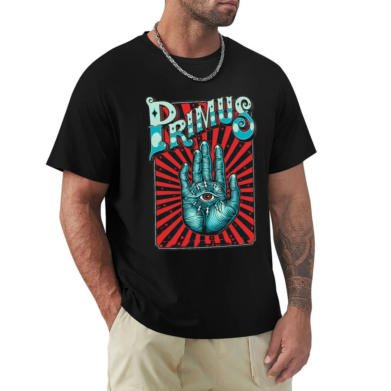 Orange Primus Band Day Gift For T-Shirt Outdoor Work Short Sleeve Top