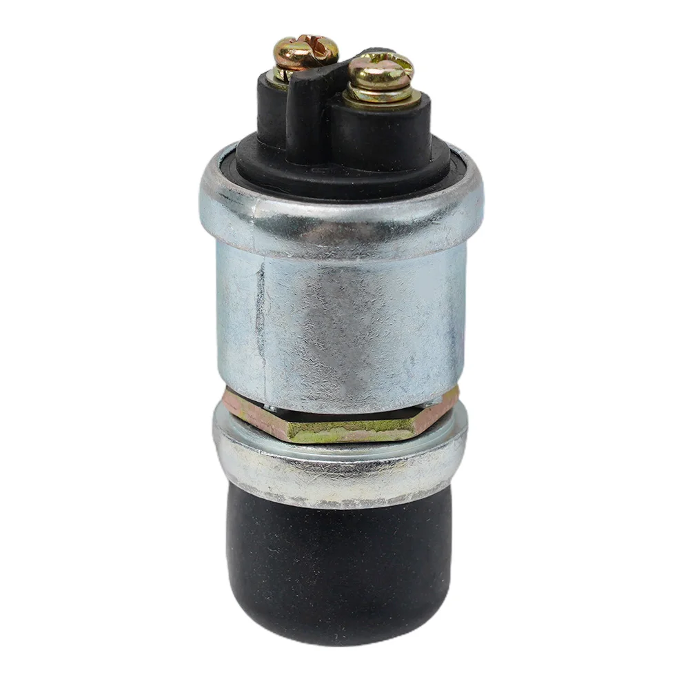 Heavy Duty Push Button Switch Momentary 50 AMP 12V 24V with 14mm Thread Length and 33mm Depth for Ignition Starter