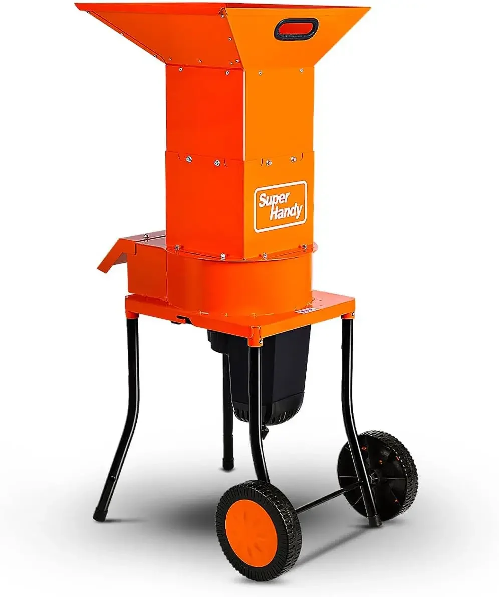 

Leaf Mulcher Shredder Electric Waste Management Heavy Duty 120V AC 11" Inch Cutting Blade .5" Inch Cutting Capacity