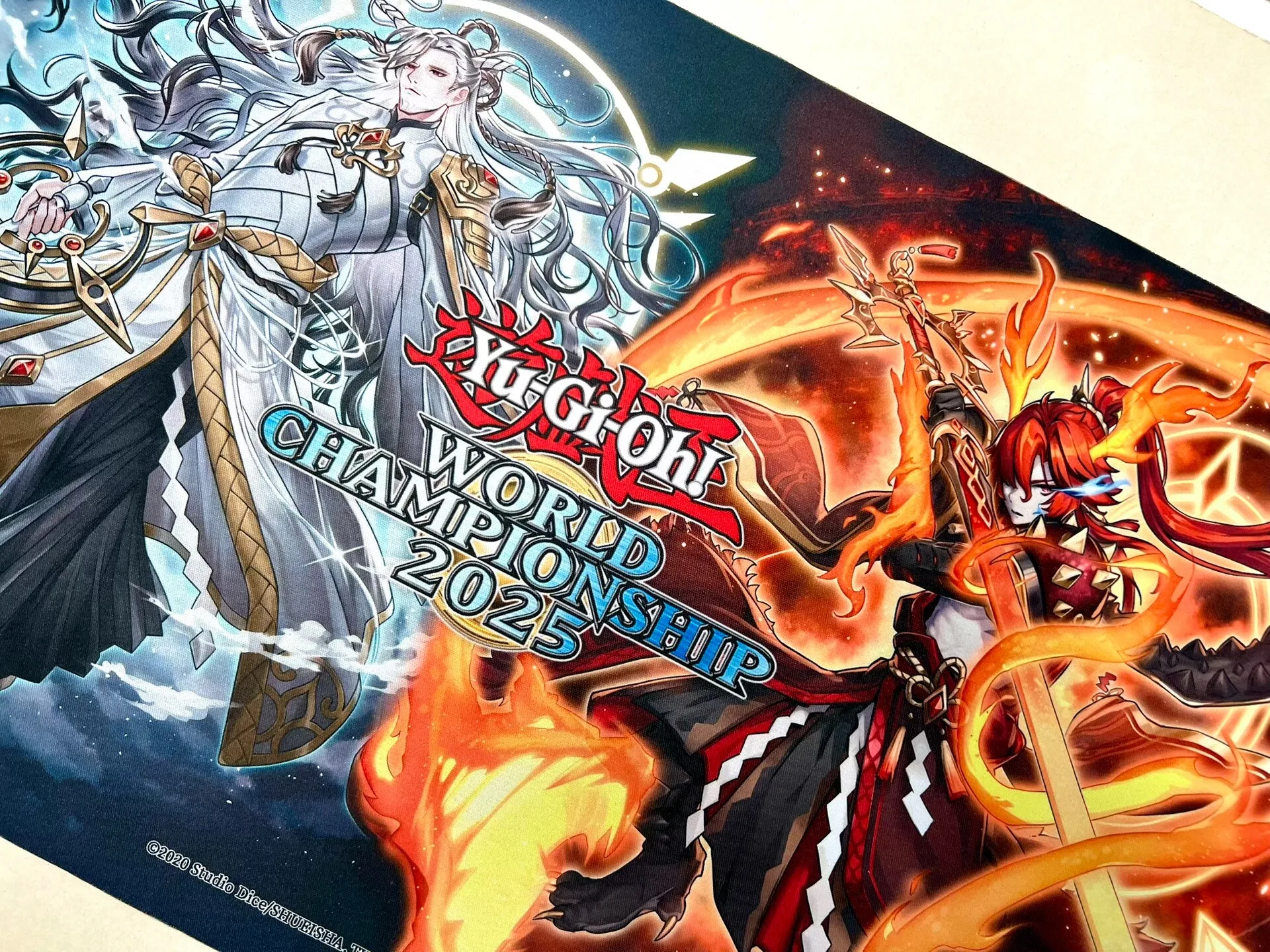 2MM Original DIY Yugioh Mitsurugi no Mikoto, Saji Aramasa Play Mat Yu-Gi-Oh! TCG OCG Trading Card Game Mat Rubber Mouse Pad view 2