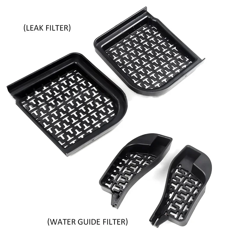 Debris Filter for Tesla Model Y Front Trunk Water Guide Channel Protective Net Cover Debris Leak Filter Groove Anti Clogging