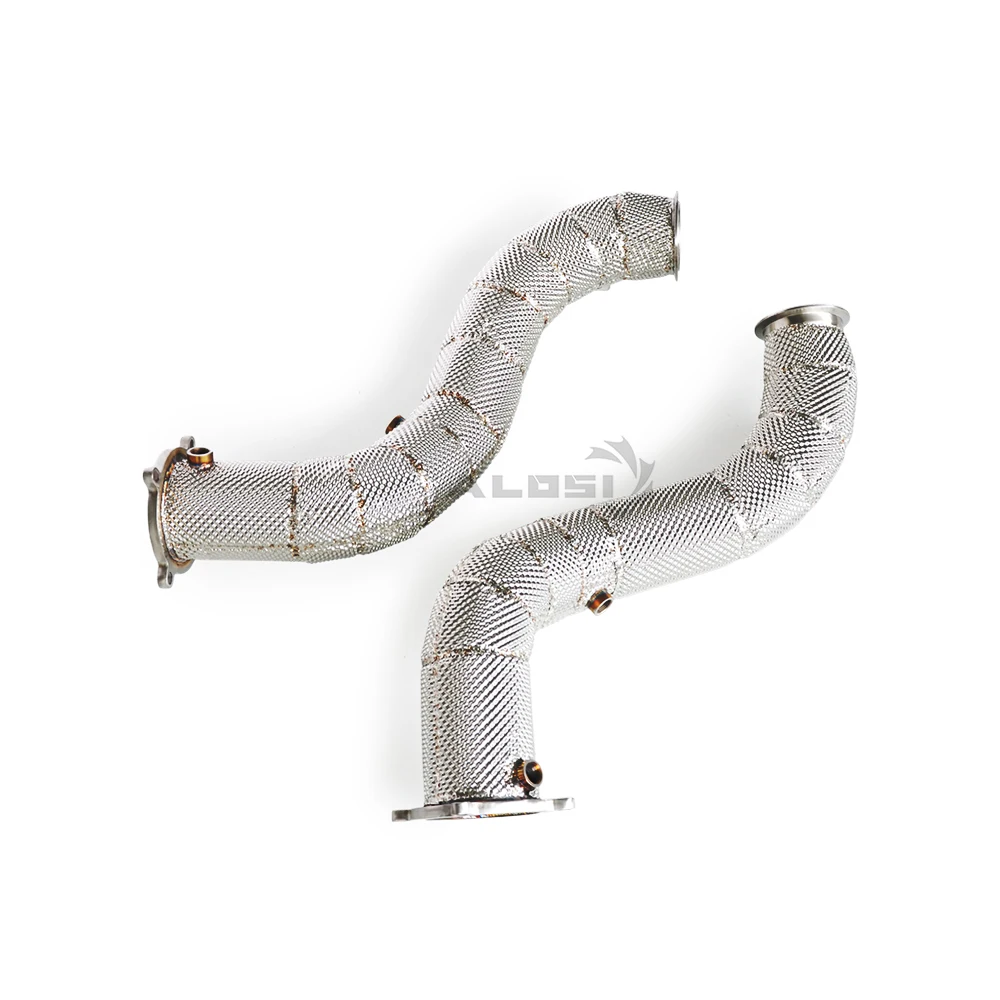 Exhaust Downpipe for MCLAREN 720 720S 4.0T 2019-2023 Stainless Steel Performance Catless Downpipe in Stock Immediate Delivery