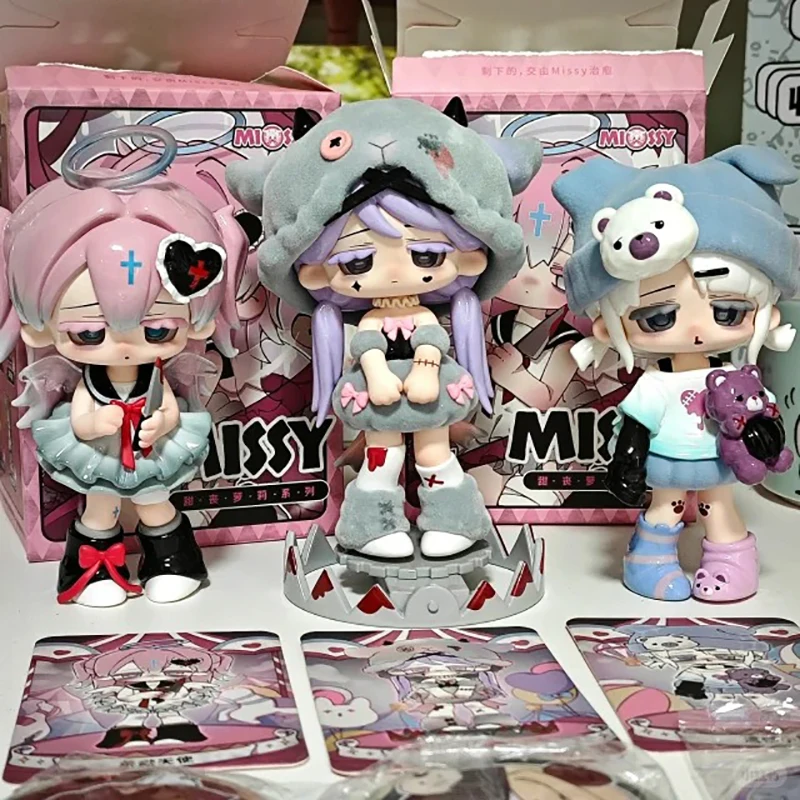 Anime Blind Box Figure 13 cm Cute Sweet Mourning Loli Series PVC Blind Box Figure Collectible Anime Toy for Birthday Gifts Anime Blind Box Figure 13 cm Cute Sweet Mourning Loli Series PVC Blind Box Figure Collectible Anime Toy for Birthday Gifts