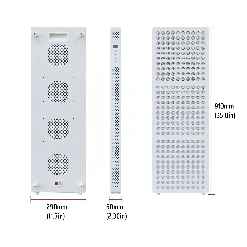 Touch Screen Beauty Skin Care 7 Wavelength Face Body Light Machine Infrared Device Light Emitting Diode Red Light