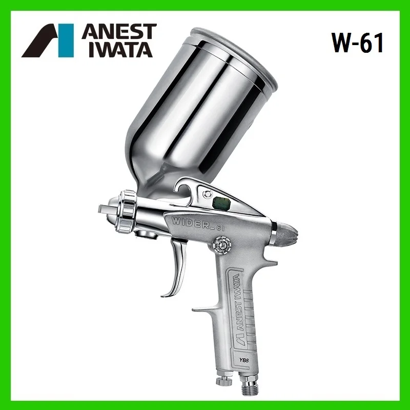 

Anest Iwata W-61 Airbrush Paint Spray Gun Professional Airbrush Small Car Furniture Woodworking Paint Gun 1.0/1.3/1.5mm W61
