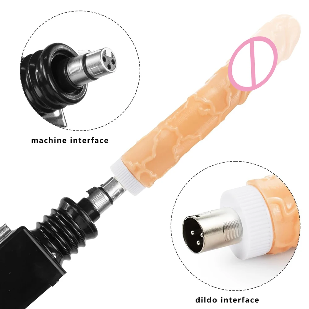 4 個のセックスマシン 3XLR アタッチメントリアルな肉製 - Women Accessories Combo のレビューと価格