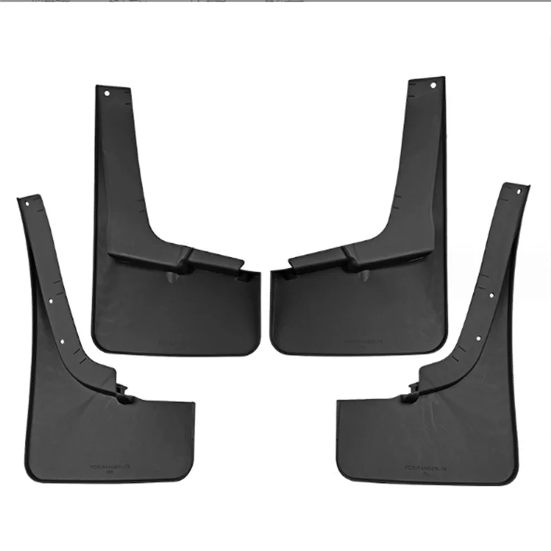 

Portable 1Set Replacement Parts Accessories For Ford Ranger 2019-2023 Car Mud Flaps Splash Guard Mudguard Mudflaps Fender Extern