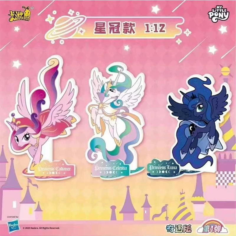 wholesale KAYOU My Little Pony Friendship Portrait Adventure Ver Wave 1 Acrylic Stand Figure Anime Collectible Decor Gift