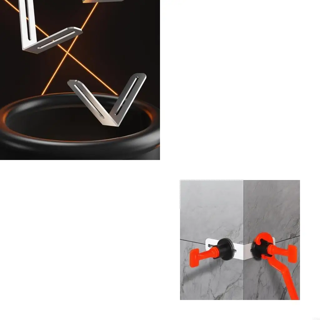 

Professional Corner Leveling Tool Rustless Tile Divider For Precise Alignment In Bathroom Kitchen Building Projects