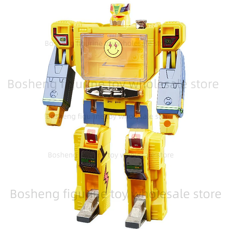 En Stock Hasbro juguetes transformados J Balvin BalvintronG1 Soundwave Deluxe figura de Anime modelo juguetes de acción coleccionables regalos E8546