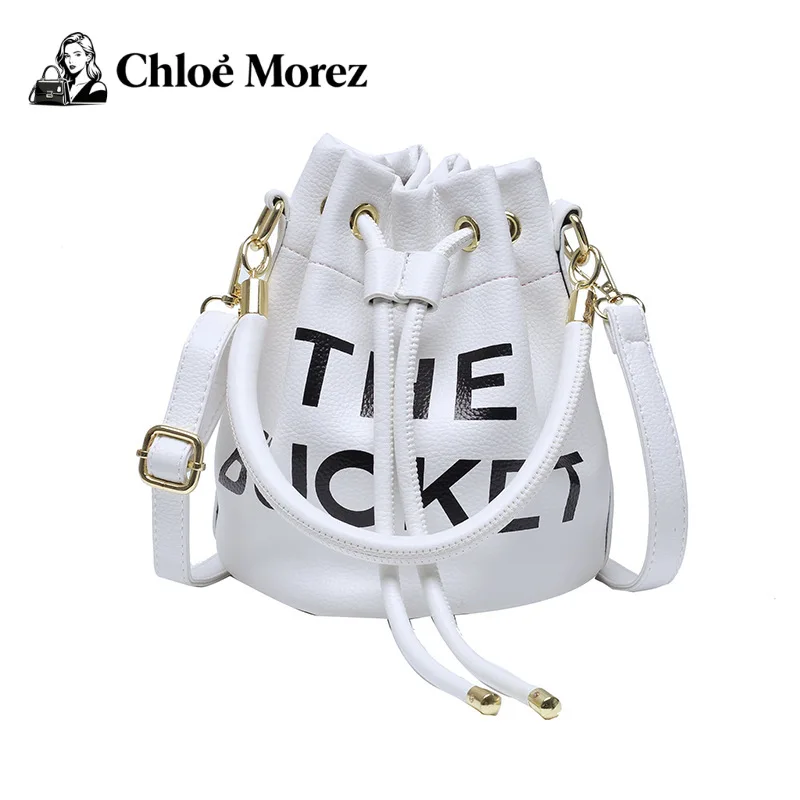 

Women's Bag Spring Fashion Letter Simple Handbag Ins Women's Crossbody Bucket Bag