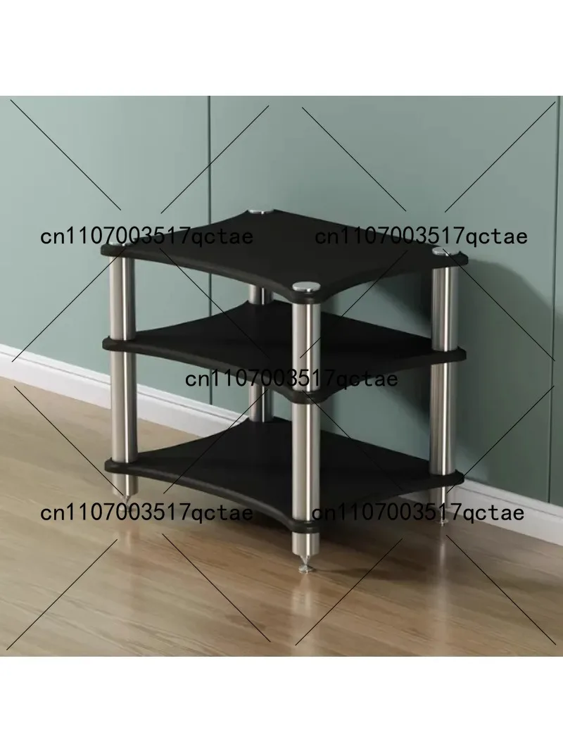 HIFI Audio Cabinet, Power Amplifier Cabinet, Audio Rack with Shock Absorber Studs
