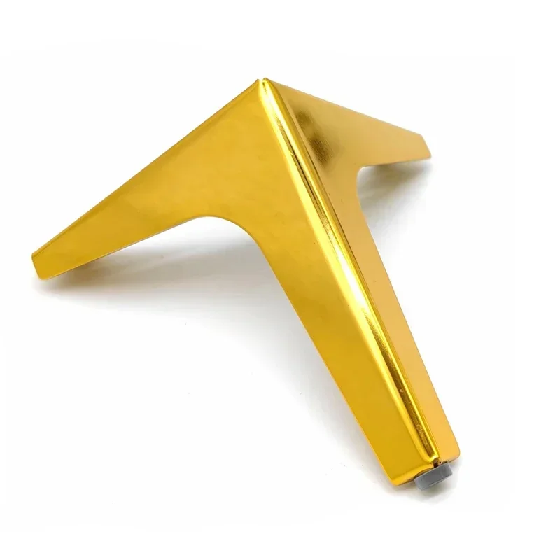 الذهب نمط 4 قطعة/المجموعة 10/13/15/17 سنتيمتر أرجل قطع الأثاث المنزلية الفاخرة الثقيلة أريكة معدنية قدم الجدول كرسي مكتب الأثاث الأجهزة #3