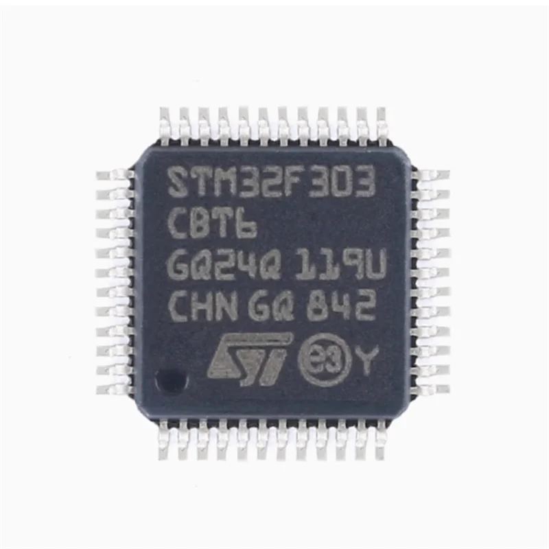 Originele Stm32f303cbt6 LQFP-48 Arm Cortex-M4 32-Bit Microcontroller Mcu
