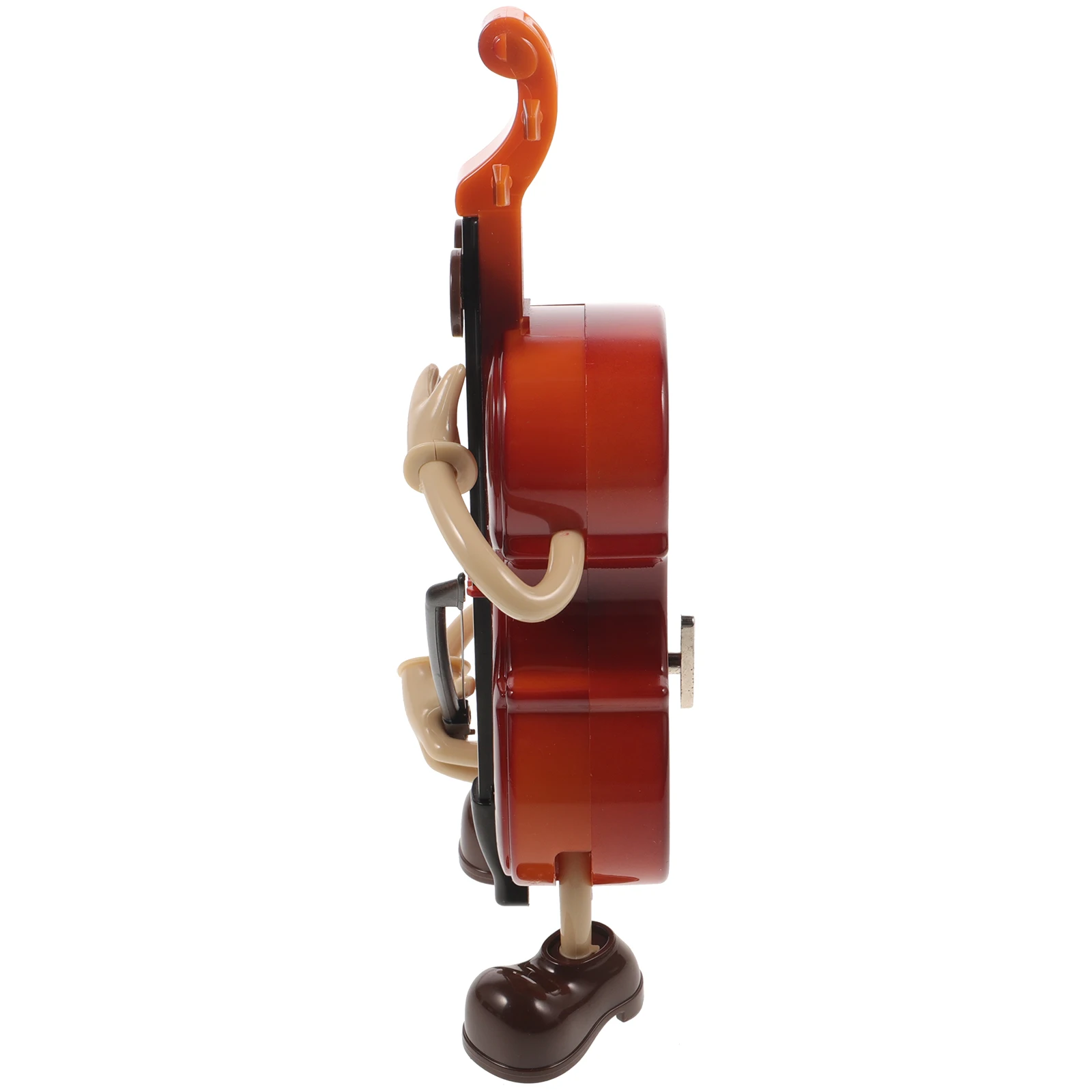 

Plastic Music Handmade Violin Shaped Wind Up Mechanical Mini Rotation Box For Birthday Christmas Wedding Anniversary Valentine'S