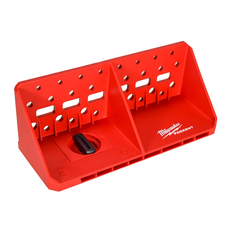 Milwaukee 48-22-8341 PACKOUT Screwdriver Rack Multi Size Multiple Shapes Slots DIY Customization Tool Storage Rack