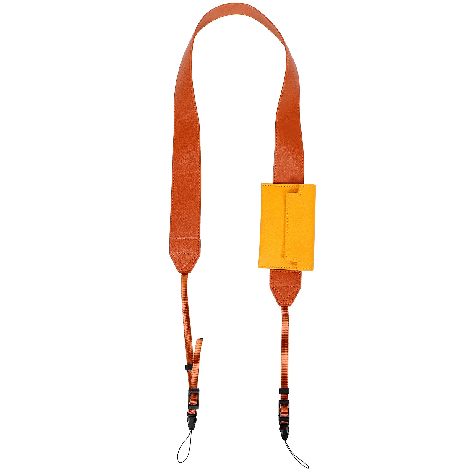

Comfortable PU Camera Shoulder Strap Adjustable Safety Neck Strap for Photographers Outdoor Travel Photography