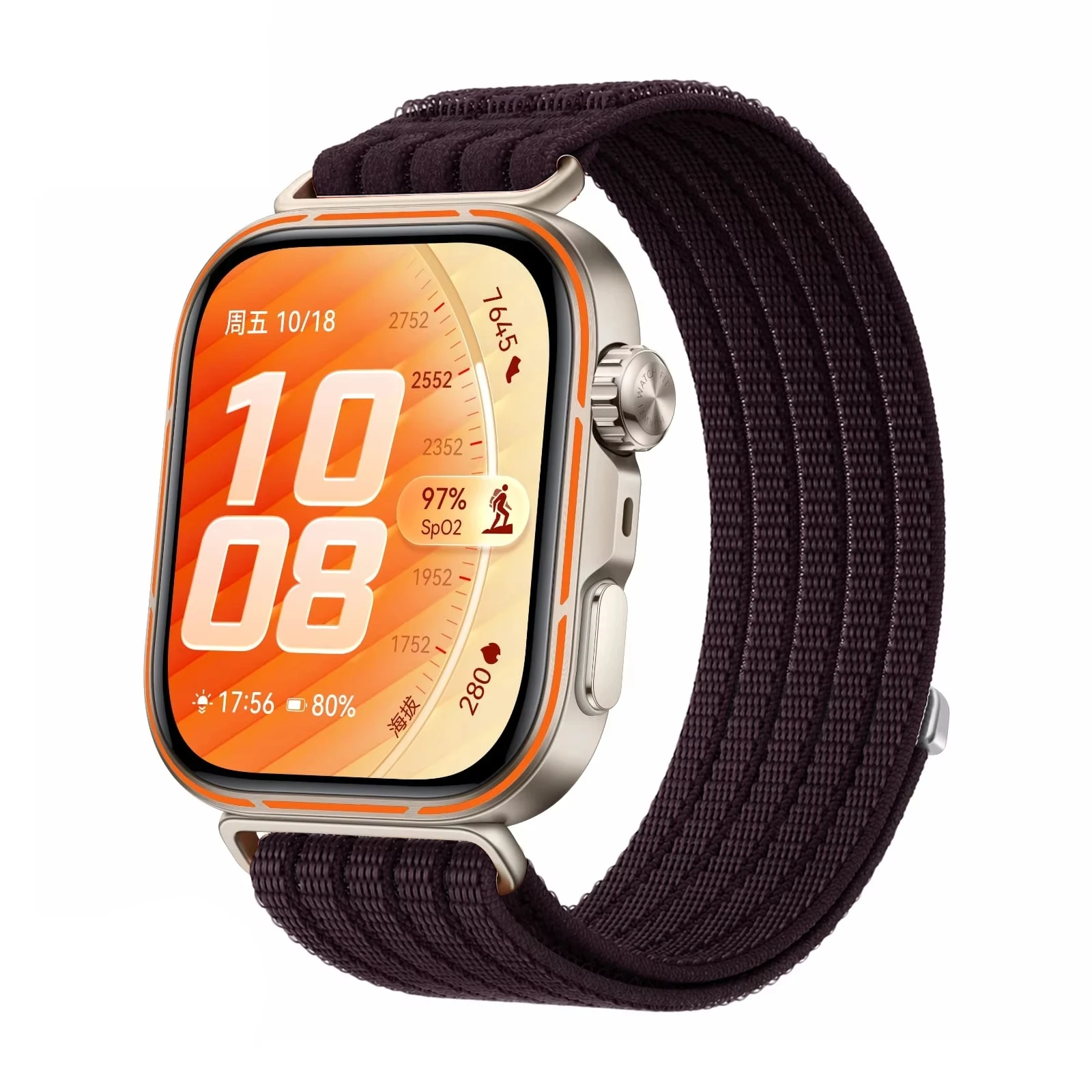 Original 1:1 Sportarmband für Huawei Watch Fit 5 Pro, 4 Pro, atmungsaktives Nylon-Schlaufenarmband, Correa für Huawei Watch Fit 3, Fit 4, Fit 5