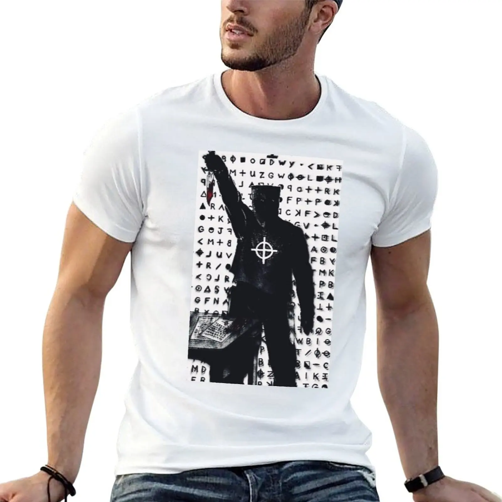 Zodiac the magician T-Shirt Plus Size Solid Color T-Shirt
