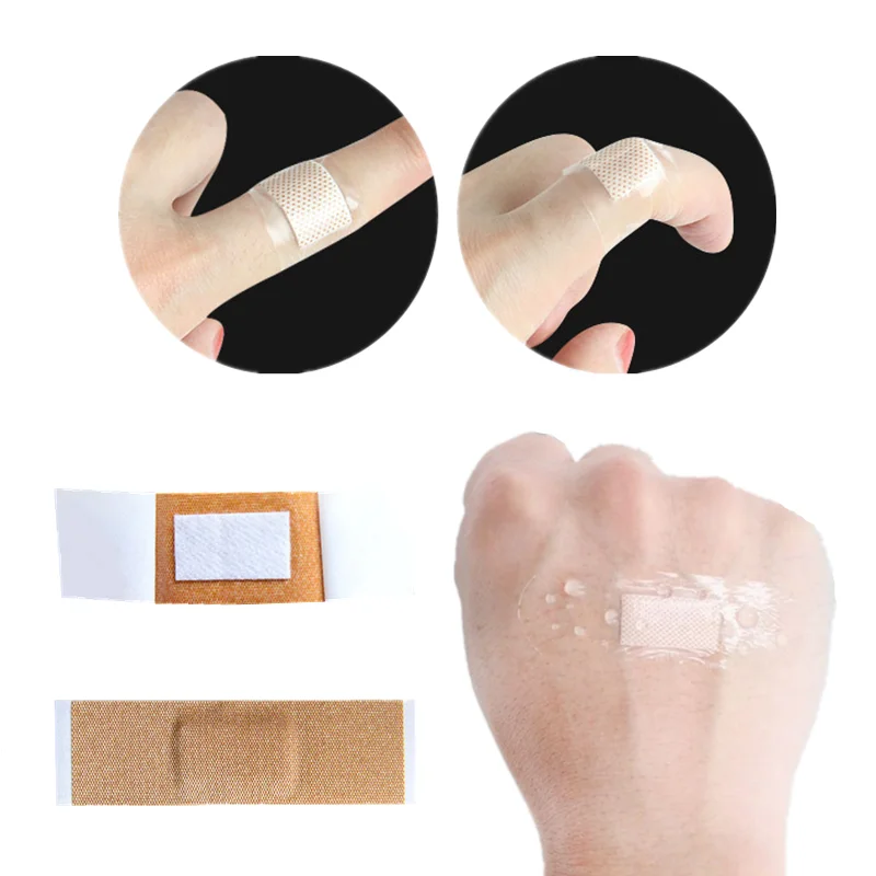 

6pcs/set Transparent/non-transparent Band Aid Medical Strips Wound Dressing Plaster Skin Patches Adhesive Bandages Woundplast