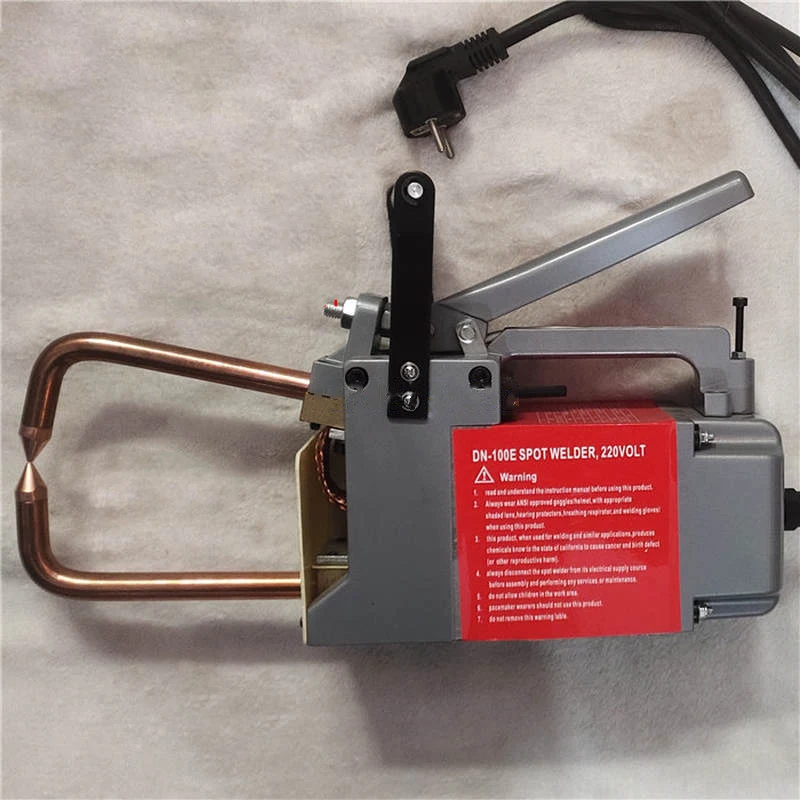 

Resistance Spot Welding Machine 220V Welding Thickness 1.5+1.5mm Steel Plate Sheet Metal CE Portable Spot Welder