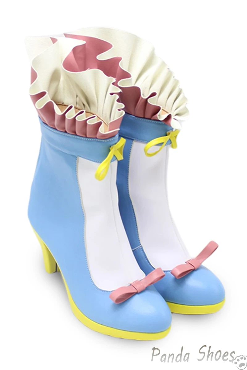 Game Rebellion Asari Nanami Cosplay Shoes Anime Cos Comic Cosplay Costume Prop Shoes for Con Halloween Party