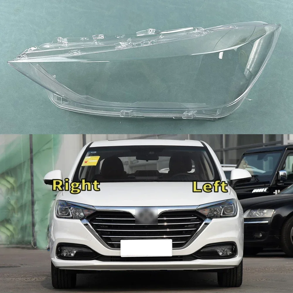 

For Baic Senova D50 2018 2019 Headlamp Lamp Shell Transparent Mask Headlight Cover Lens Plexiglass Replace Original Lampshade