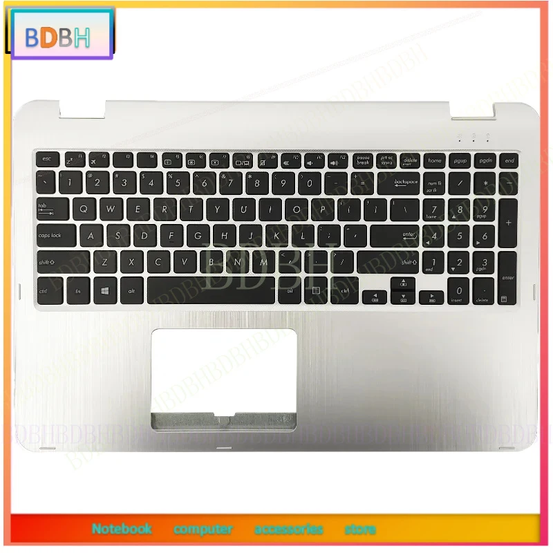 * US Keyboard For ASUS VivoBook Flip TP501 TP501U TP501UB TP501UA Laptop Palmrest Cover Case with English Keyboard NO Backlit