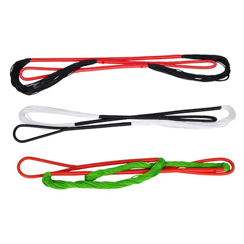 1 Piece Of 26.5 Inch Bowstring With End Cap For CRS-004C Cross 175 Lbs Tensile Weight Polyester Fiber Cross Bow