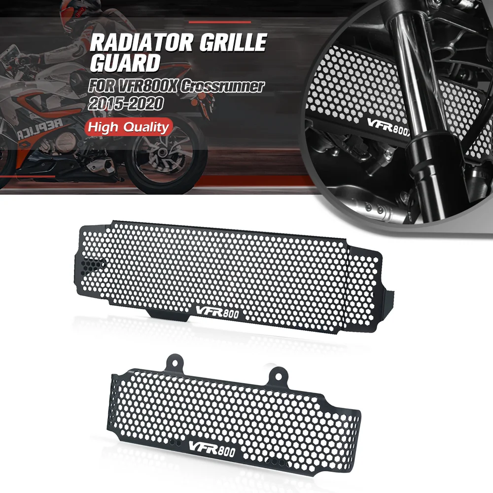 FOR Honda VFR800X  VFR 800X Crossrunner 2015-2020 Motorcycle Radiator Guard Grille Water tank Protector Cover Oil Cooler Cover