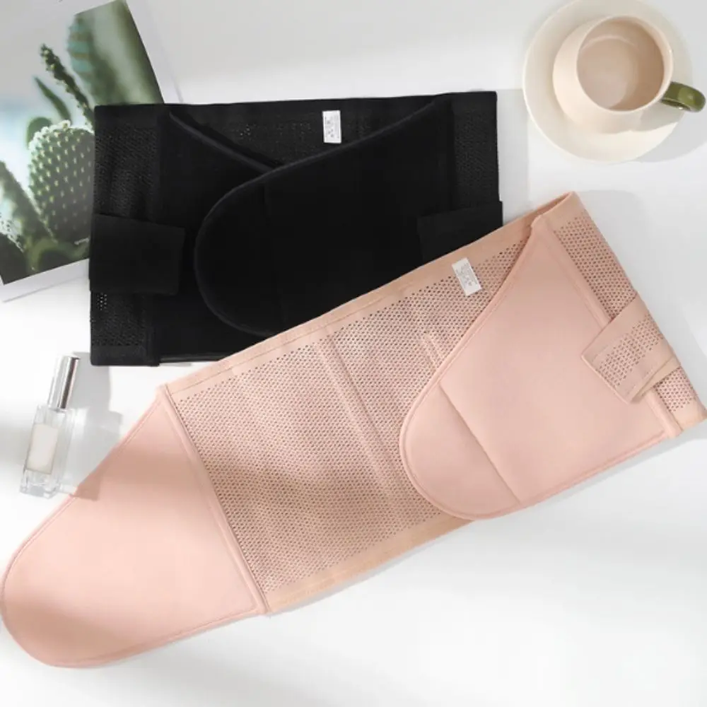 مرونة رقيقة بعد الولادة محدد شكل الجسم حزام البطن التحكم سلس مدرب خصر تنفس قابل للتعديل التخسيس ملابس داخلية المنزل