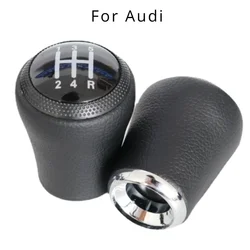 Gear Shift Knob for AUDI A6 C5 (1997-2001), A4 B5 (1995-2001), A8 D2 (1996-2003) High Quality 5 Speed GEARBOX Pu Leather Cover