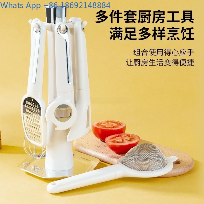 

В наличии кухонная утварь, венчик для взбивания яиц, ручной миксер, кухонные принадлежности, венчик для яиц, кухонные гаджеты, набор из 7 предметов