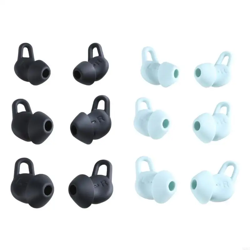 

M2EC 1Set Silicone Eartips Earbuds Tips Set Enhances Sound and Comfort For Freelace pro2 Wireless Earphones