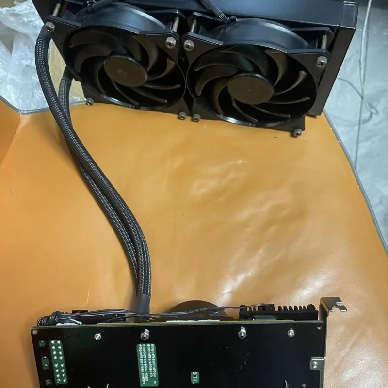 V100 16GB 32GB Graphics Card Perfectly Modified with A Liquid Cooler Full Set