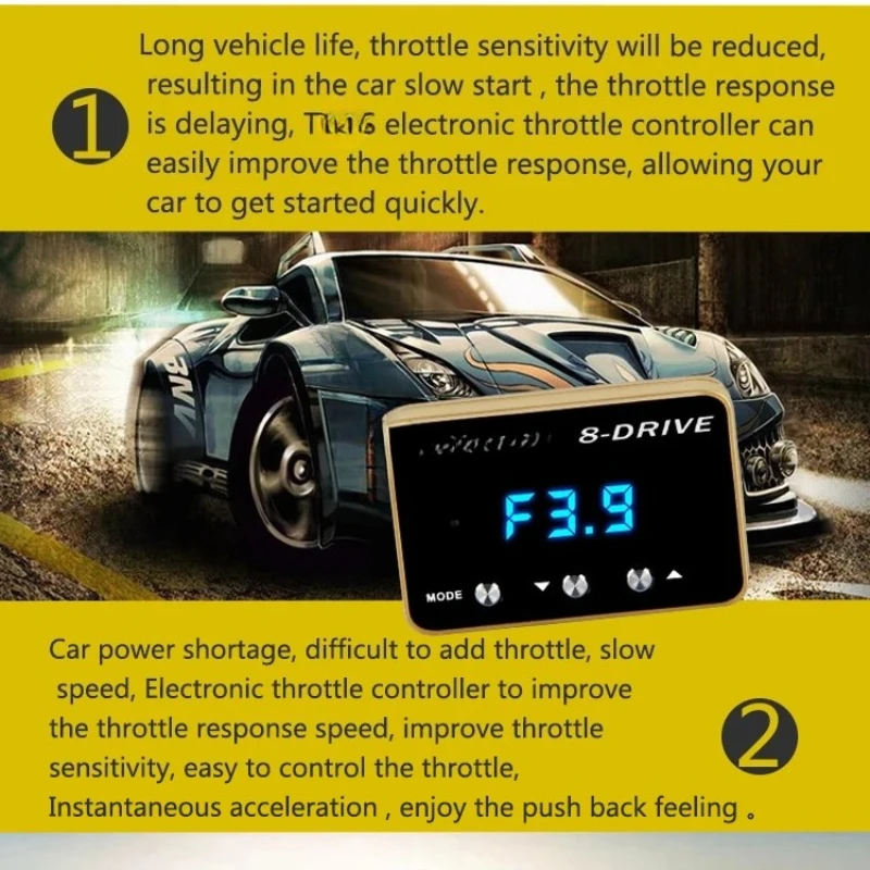 Pezzi di ricambio per auto Pedale acceleratore elettronico Controller elettrico Parti dell'acceleratore