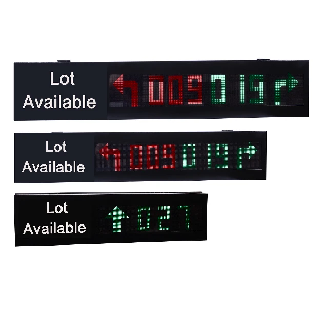 Schermo di visualizzazione dello spazio di parcheggio Schermo unidirezionale Sistema di gestione della guida al parcheggio