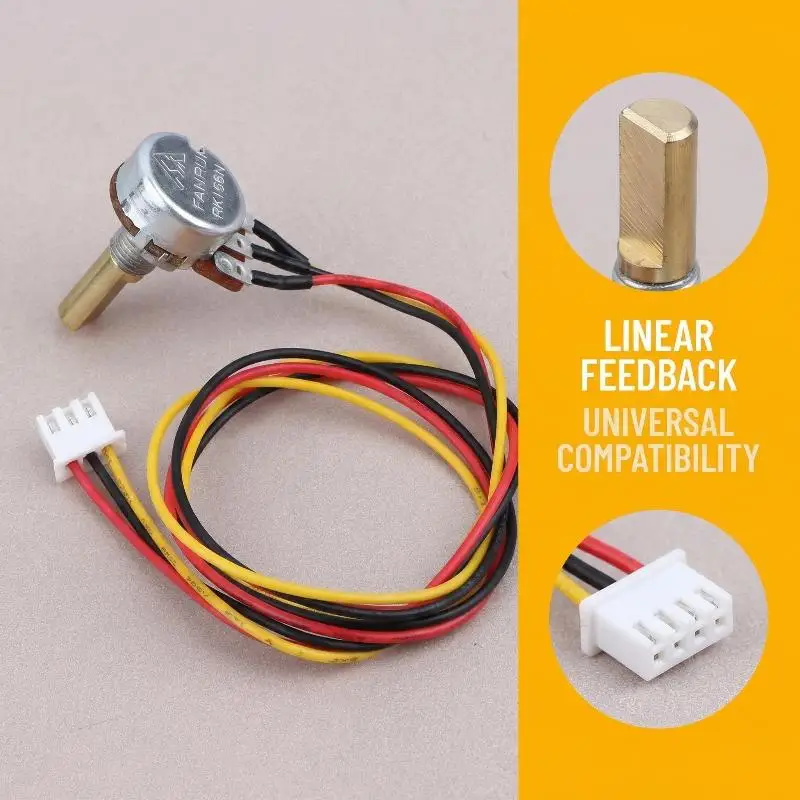 1PCS Pedal Potentiometer for Thrustmaster T300 T500 Gaming Pedals, Racing Sim