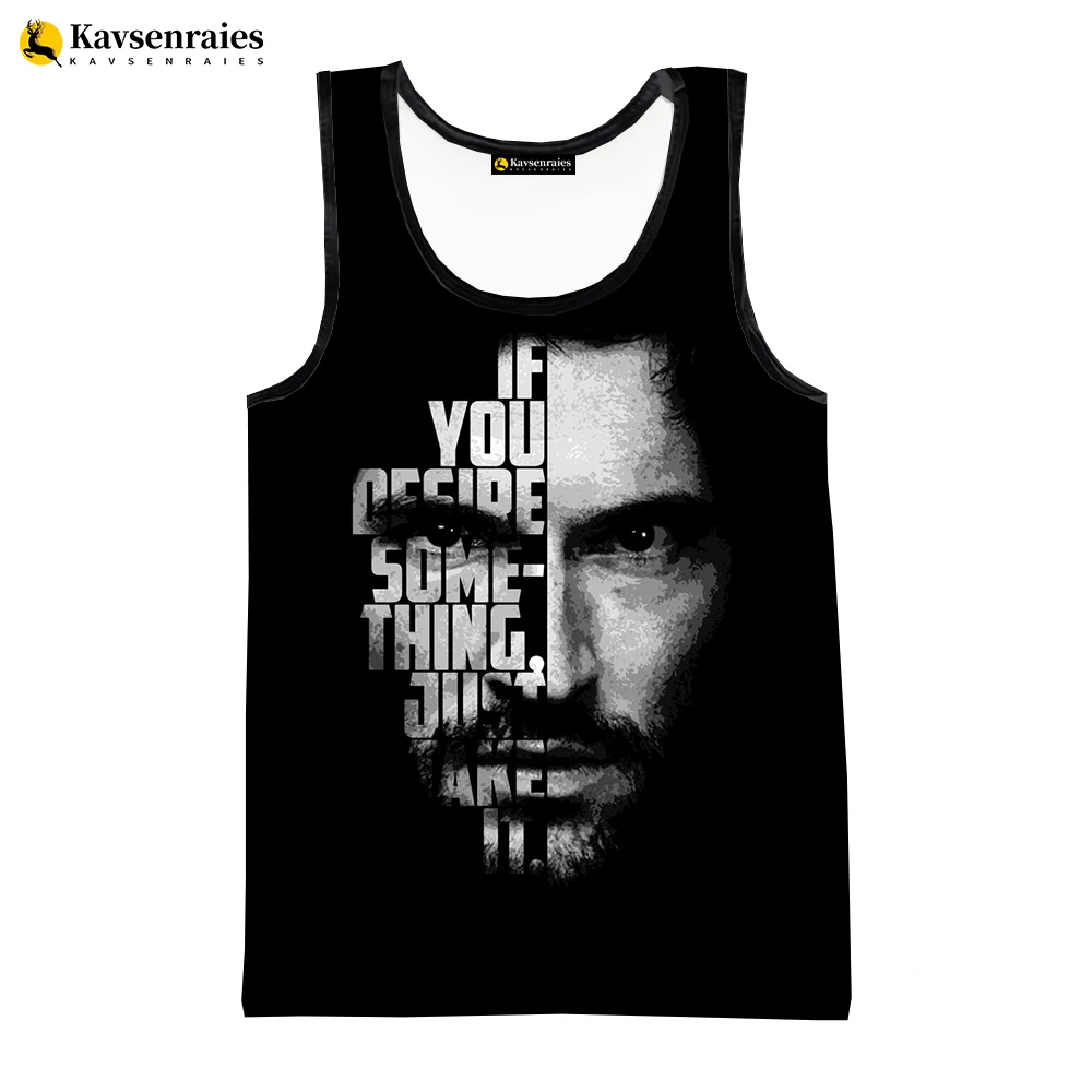 

Lucifer Vest Men Women 2023 Summer Fashion Casual Short Sleeve 3D Lucifer Printed Tank Tops Harajuku Streetwear Sleeveless Tops