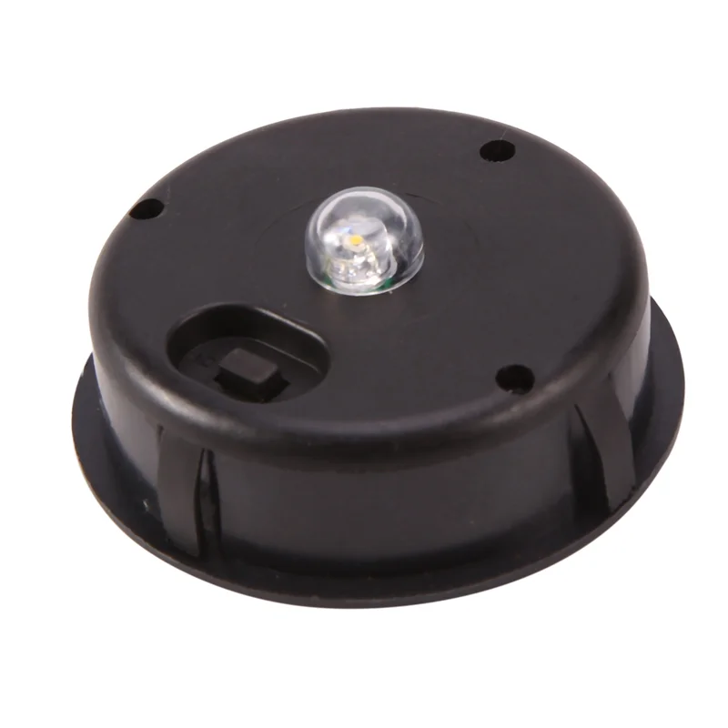 

ABKN-12Pc Smart Garden Solar Powered Replacement Round LED Light Box Solar Battery Box Solar Cells Li- Battery Charger