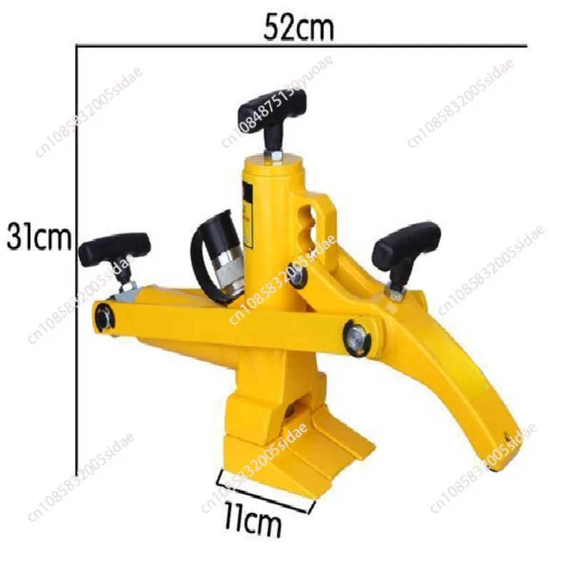 Forklift Tire Pickup Tool Pneumatic Portable Tire Press Pneumatic Hydraulic Stripper Loader Tire Pickup Tool