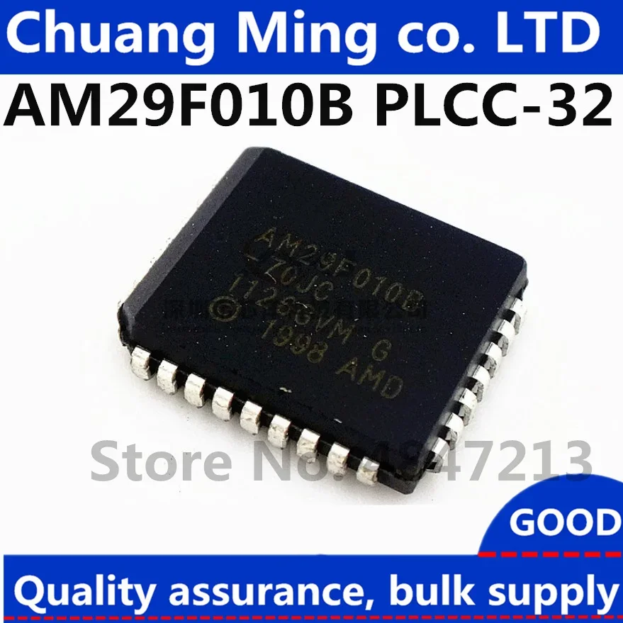 Free Shipping 100pcs/lots AM29F010B-70JC AM29F010B-90JC AM29F010B 29F040B PLCC-32 IC In stock!